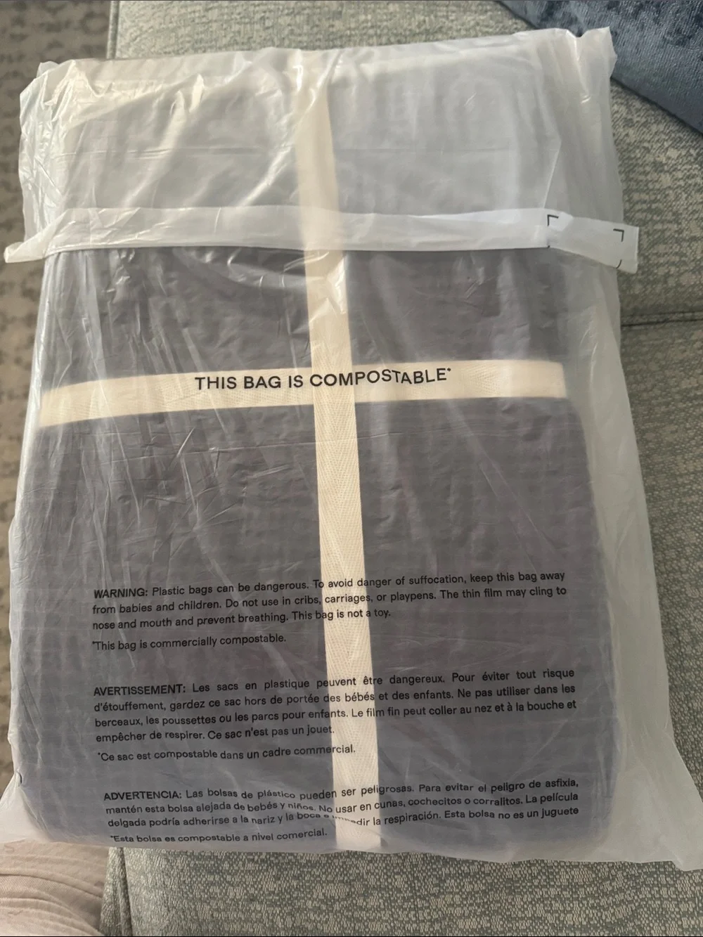 NWT QuinceOrganic Waffle Throw Blanket - Espresso